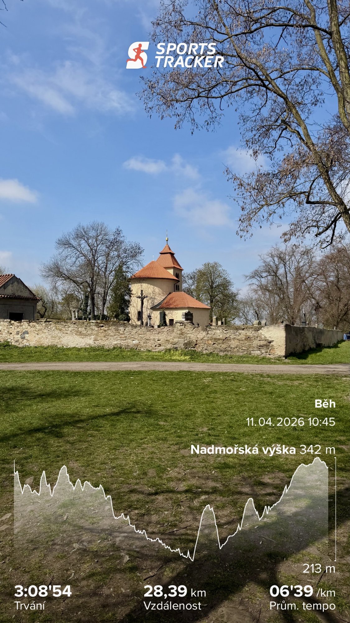 tréninkový výlet na Budeč